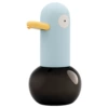 Blue hand washing duck