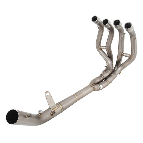 The torch is suitable for motorcycle sports car Kawasaki ninja ZX4R exhaust pipe ZX4RR titanium alloy front and middle section 23