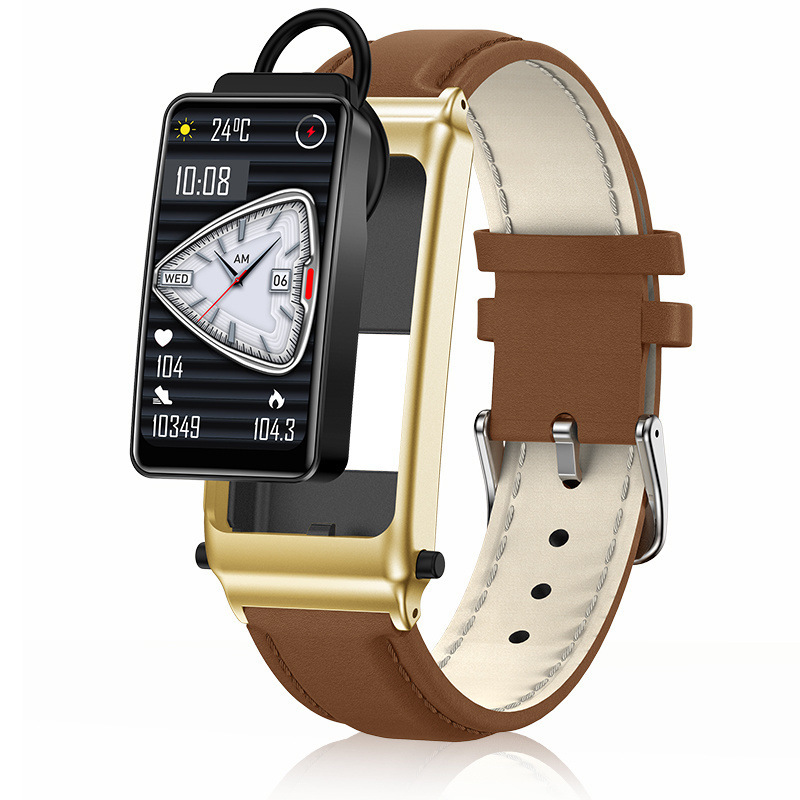 2025 スマートウォッチフルタッチスクリーンブレスレットアップグレードされた大画面 Bluetooth ヘッドセットスマートウォッチツーインワン血糖|undefined