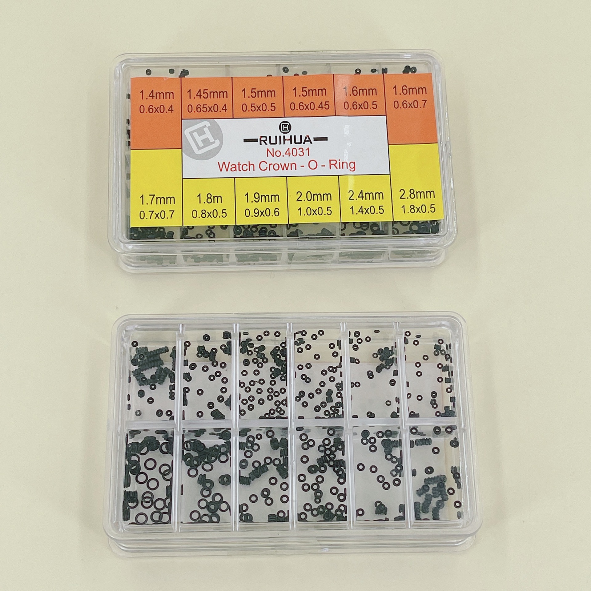 把头把的防水圈弹力密封圈 手表修表配件工具多尺寸 I令O令oring