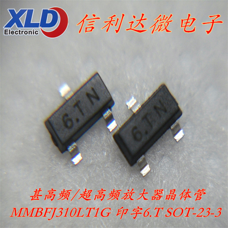 MMBFJ310LT1G MMBFJ310 丝印6T 印字6.T 超高频放大器晶体管