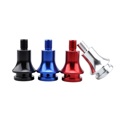Car modification gear shift knob aluminum alloy gear shift rod thread converter gear adapter dust cover connection limiter