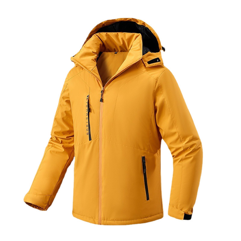 Invierno chaqueta de algodón hombre de una sola capa de asalto grueso calentamiento ropa de algodón casual ropa de mujer al aire libre a prueba de viento al por mayor