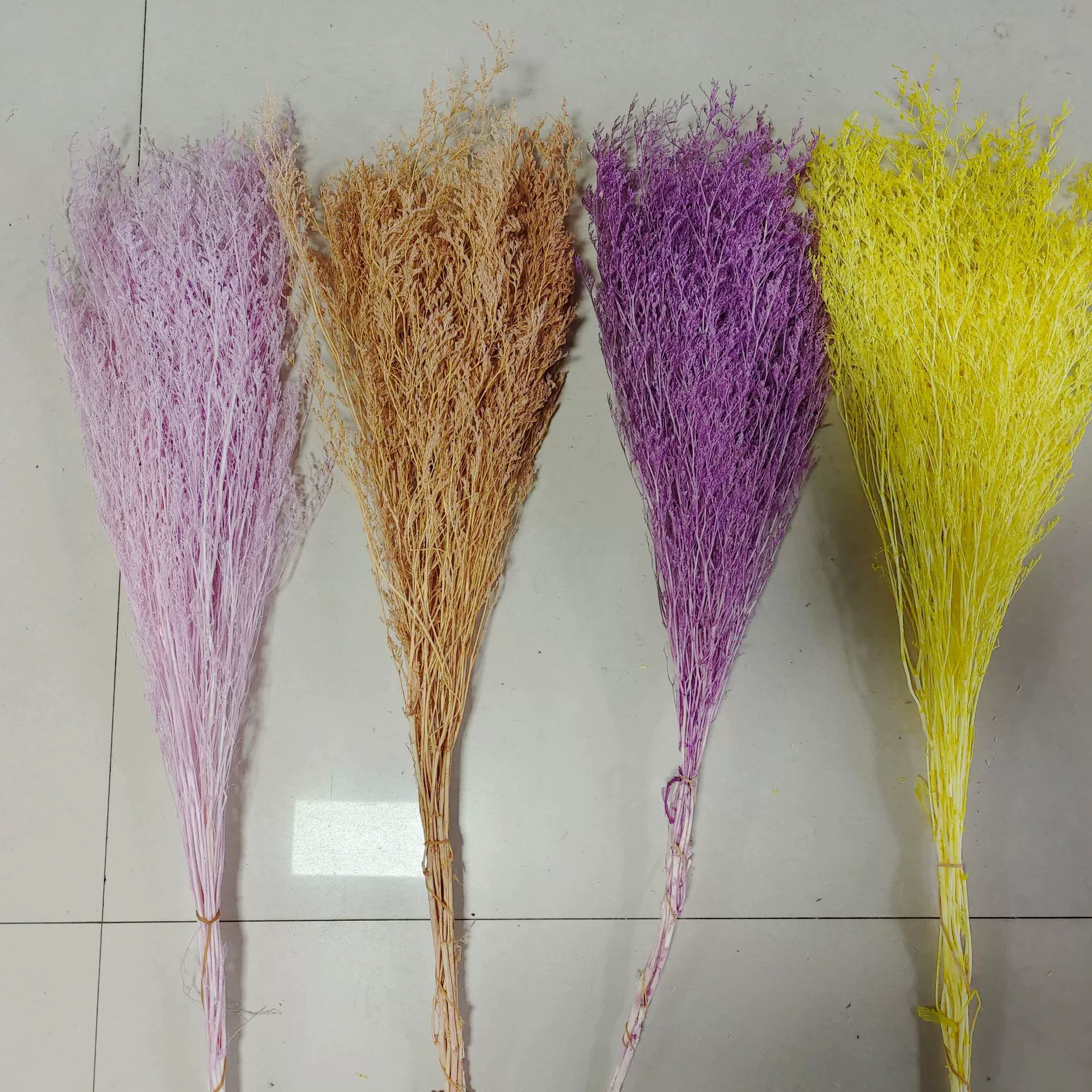 Вечная жизнь — букет сушёных цветов Baiya Grass для домашнего декора, белые лагурусы, букет для влюблённых, свадебное оформление