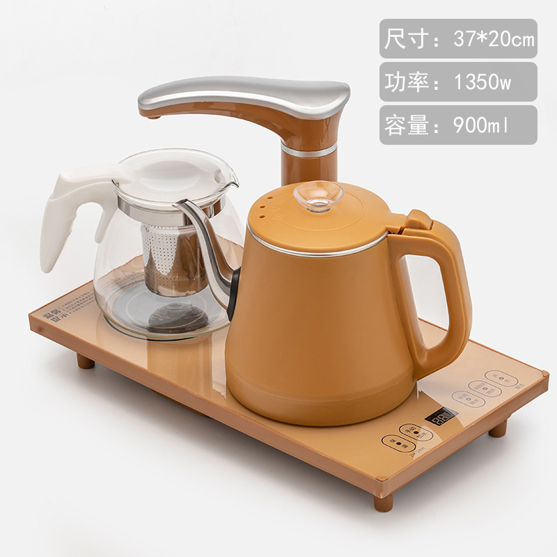 享亨全自动上水家用煮茶泡茶壶全自动电热水壶茶台茶具套装电茶炉|undefined