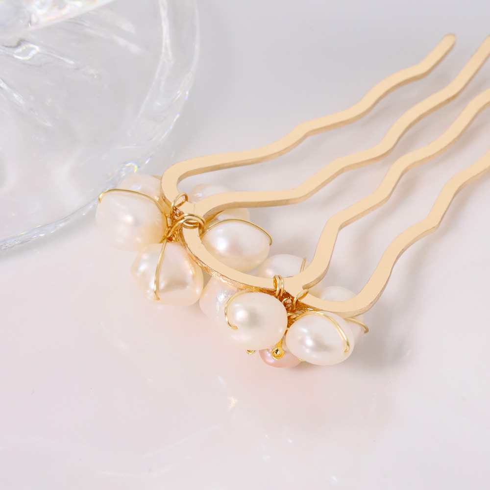 Nueva perla en forma de U clip para el cabello para mujeres clip para el cabello fijo artefacto clip para el cabello de alta calidad clip para el cabello de estilo universal