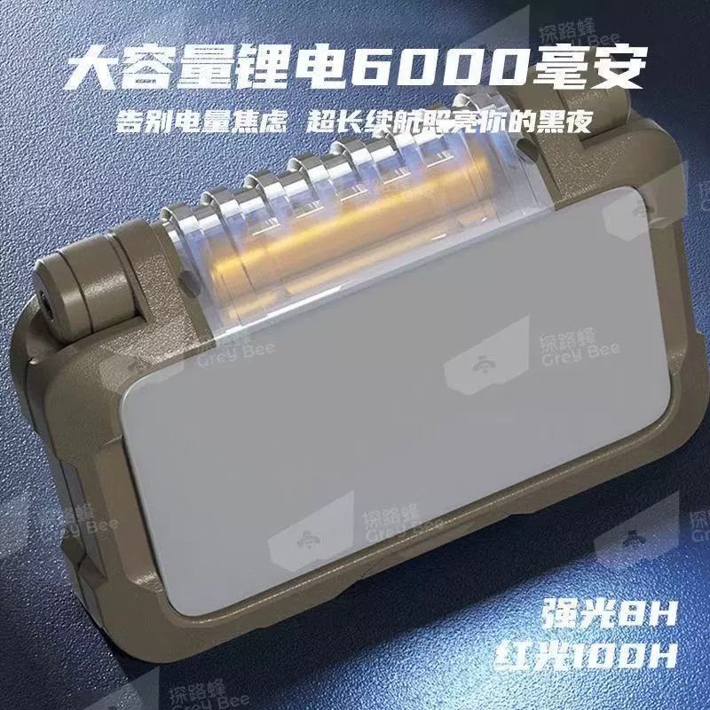 [6000户外露营灯超长续航强光充电超亮帐篷灯照明灯挂式应急野营灯]