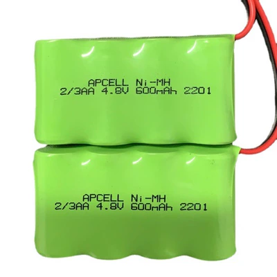 Ni-Mh Battery 2/3Aa 1.2V 600Mah