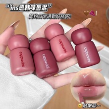 CAPPUVINI小胖丁唇釉 哑光镜面两款丝滑细腻伪素颜显色跨境彩妆品