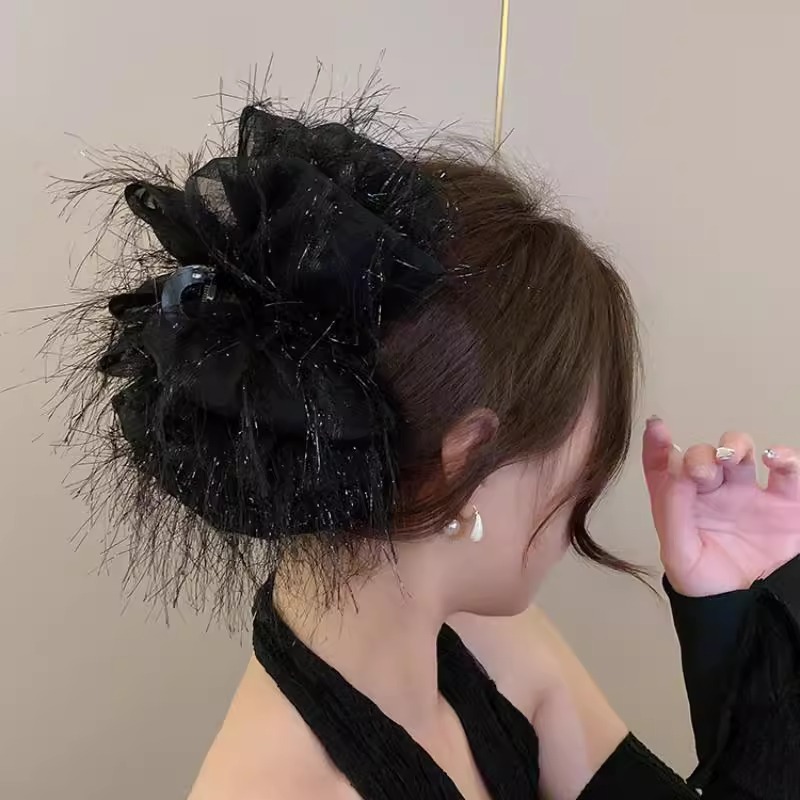 블랙 스레드 태슬 시어서커 ​​그리퍼