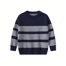 P 90004 Kids Stripe Sweater ��ͯ����ë�¿羳����ͨ