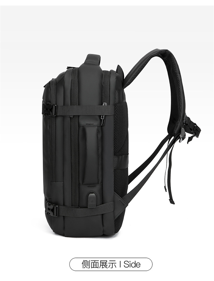 New cross-border Korean version men's backpacks, large-capacity, simple commuting computer bags for foreign trade, and school bags for junior and senior high school students undefined