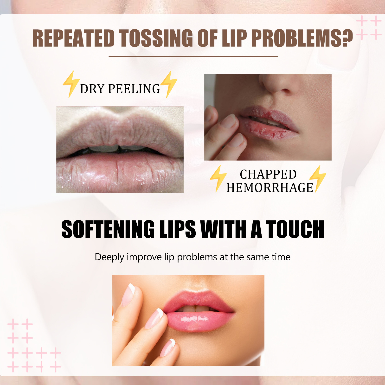 EELHOE Rich teltséget ad, csökkenti a ráncokat, hidratál és teltséget biztosít. Dudu Big Mouth ajakápoló olaj._voghion.com