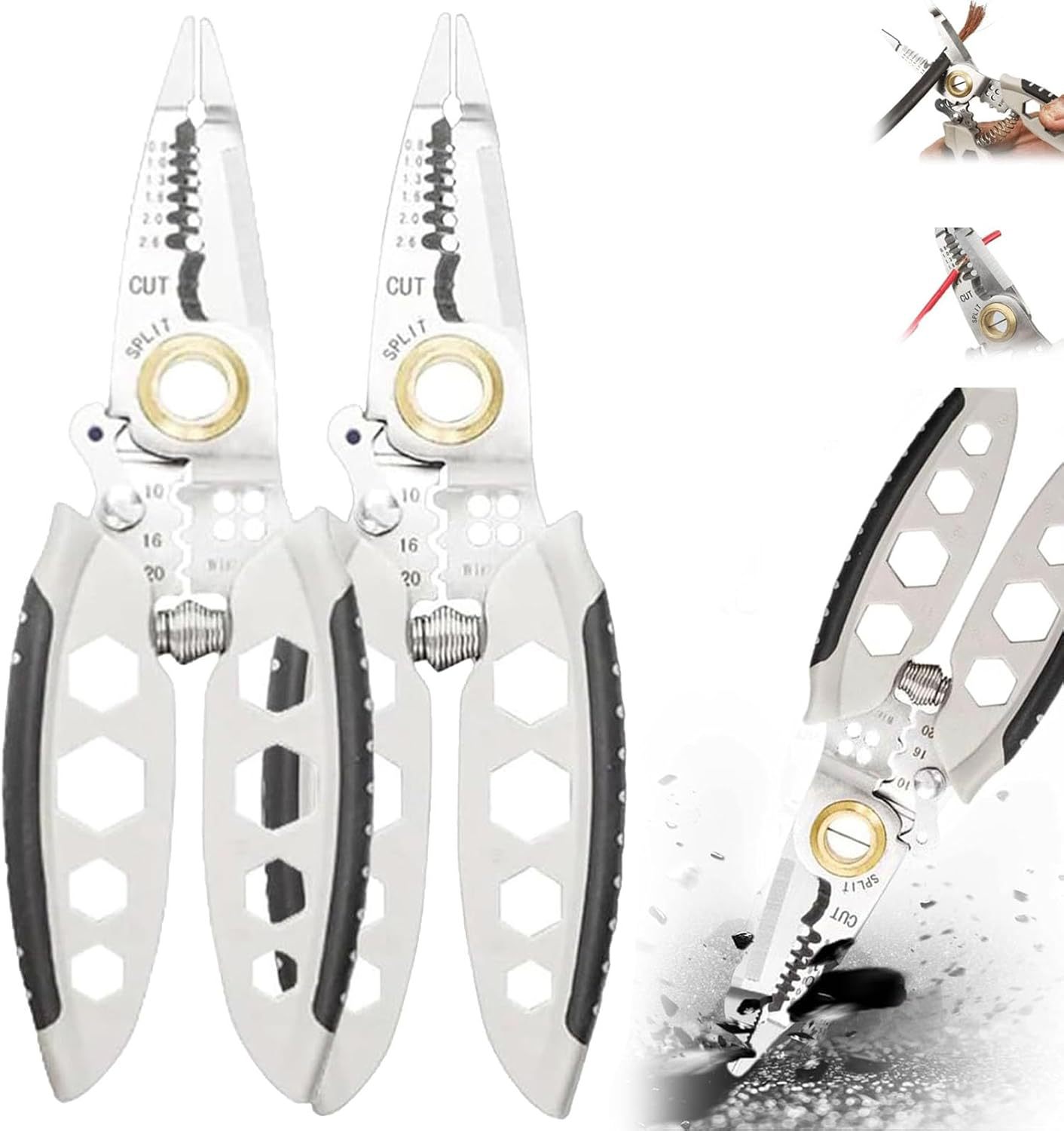 New Upgrade Multi-Purpose Professional Wire Stripping Tool,