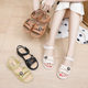 A generation of comfortable flat sandals women wear soft bottom thick bottom non-slip waterproof wear-resistant fashion mother shoes wholesale