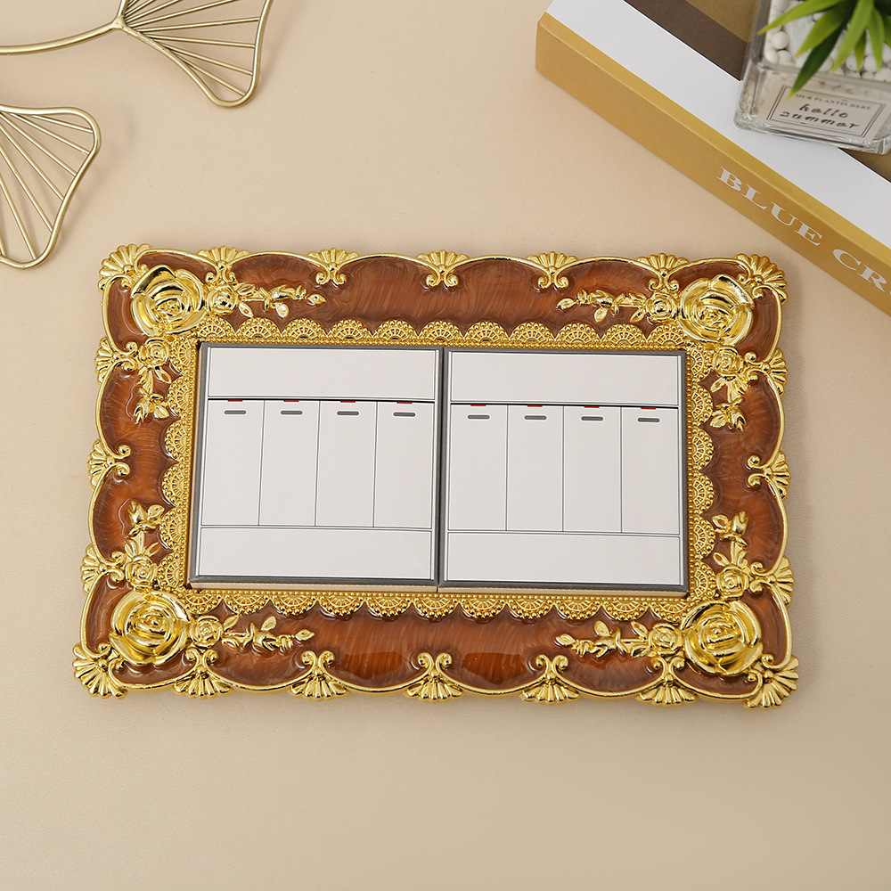 5045-16 골드 커피 더블 오픈