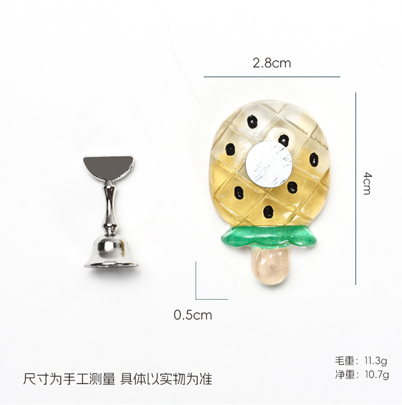 Base de práctica de manicure Fairy Fruit bicolor manicure manicure fijación de fresa manicure manicure