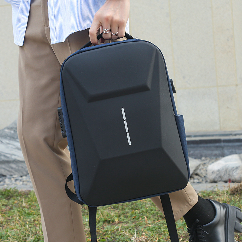 Cross-border New Business Commuting Waterproof Backpack College Student Class Computer Men's Outdoor Storage Bag_voghion.com