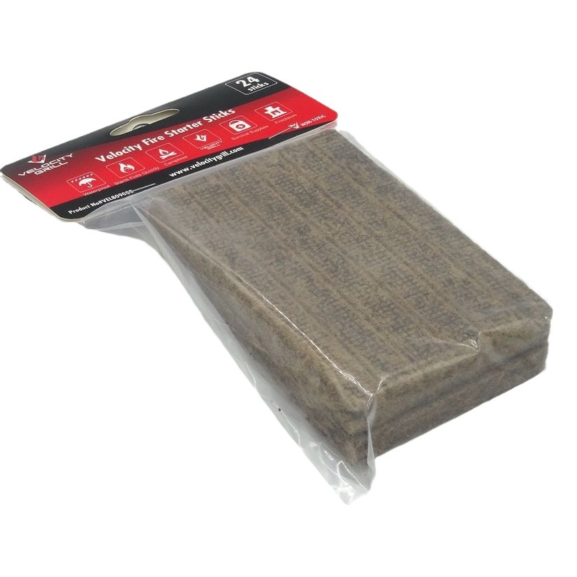 Directo de fábrica encendido tira barbacoa horno accesorios Encendido carbono ayuda cera palo 12 unids/caja