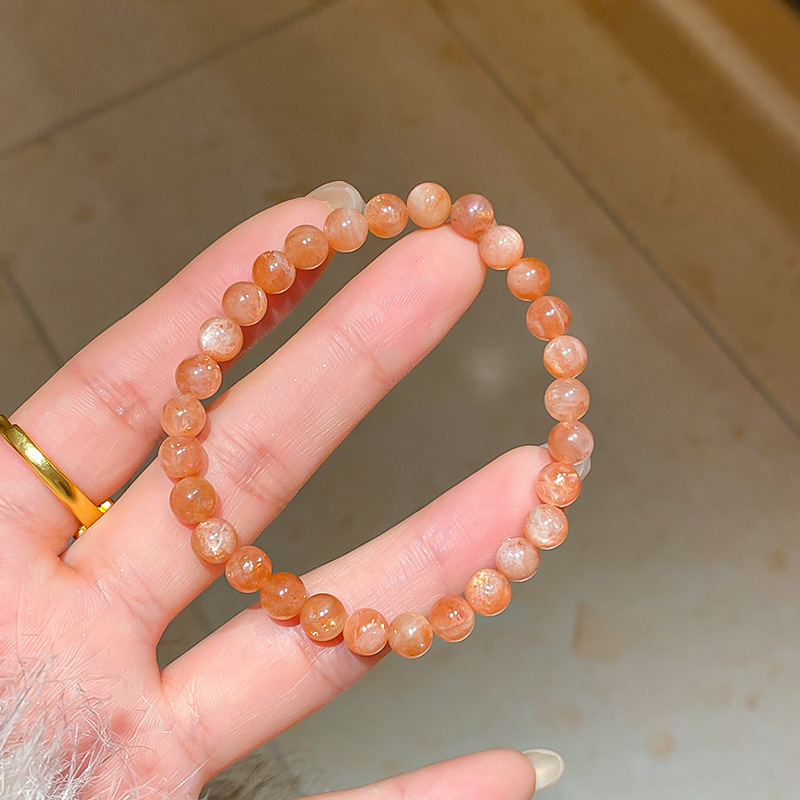 Pulsera de granate de ojo de tigre de cristal natural, nueva pulsera de todo fósforo de estilo nacional de estilo chino, joyería de novia de alta gama de lujo ligero