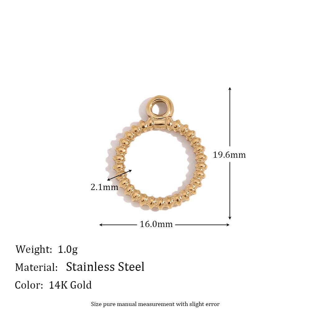 Ring, golden pendant