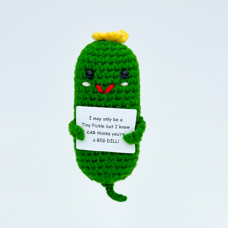 Muñeco Tejido a Mano de Felpa Decorativo para Escritorio y Regalo image 84