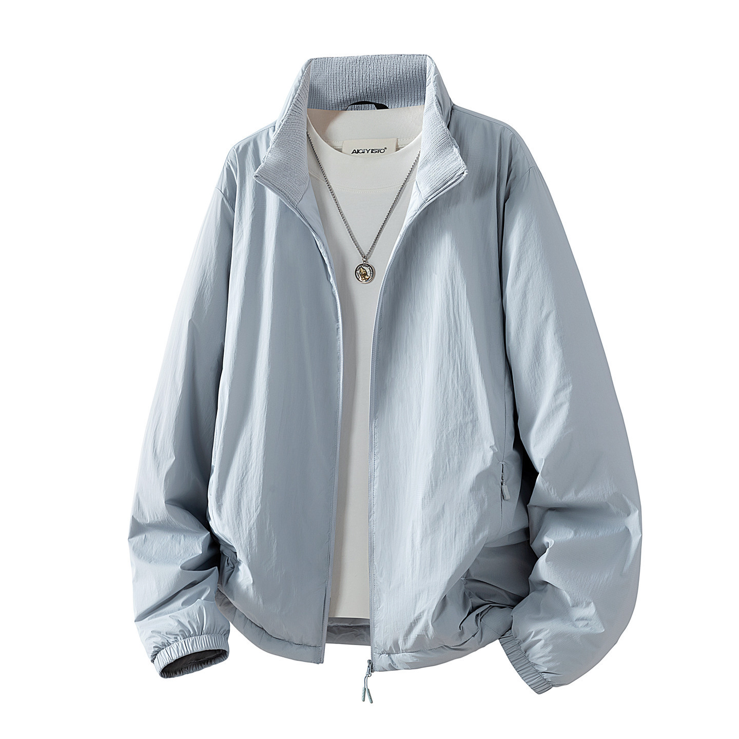 Foreign trade cross-border wholesale M-8XL autumn and winter main product: stand-up collar cardigan cotton coat, padded and thickened, windproof and waterproof, for men and women