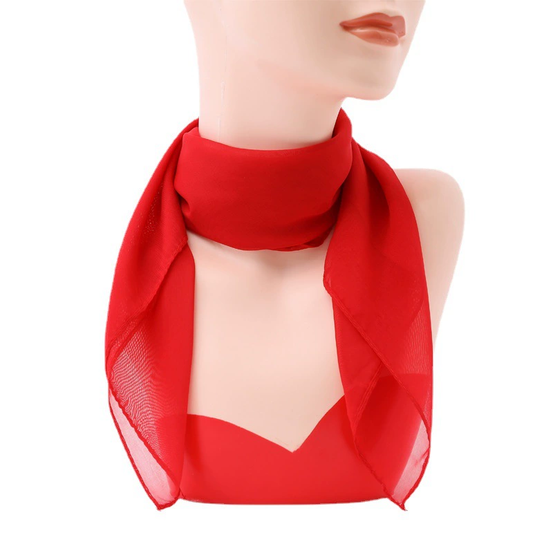 Summer scarf, handkerchief, gradient, Korean style