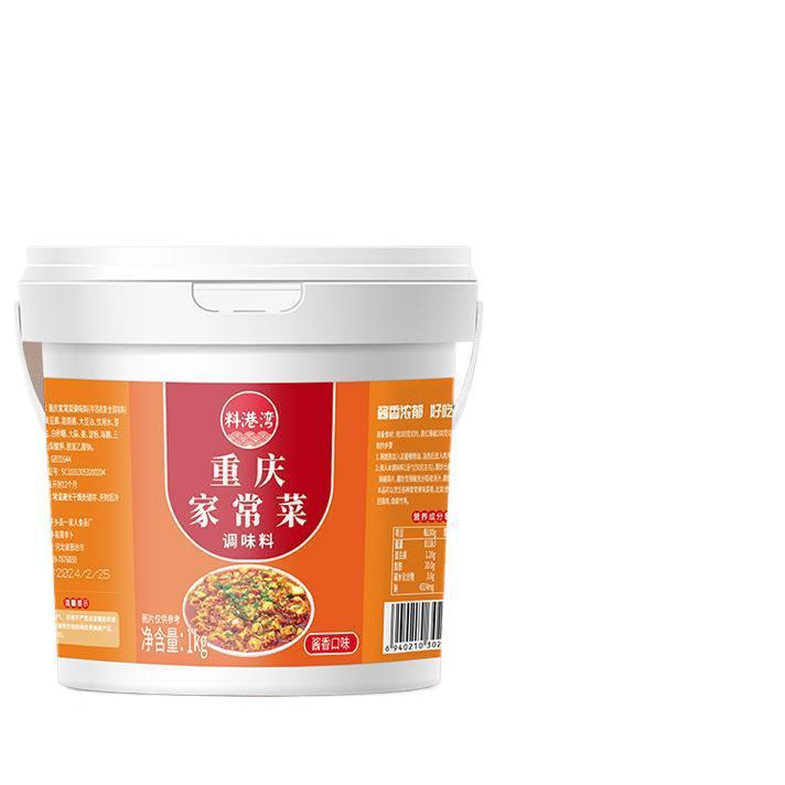 料港湾正宗家常菜小炒酱桶装家用调味料重庆农家小炒酱炒菜调料|undefined