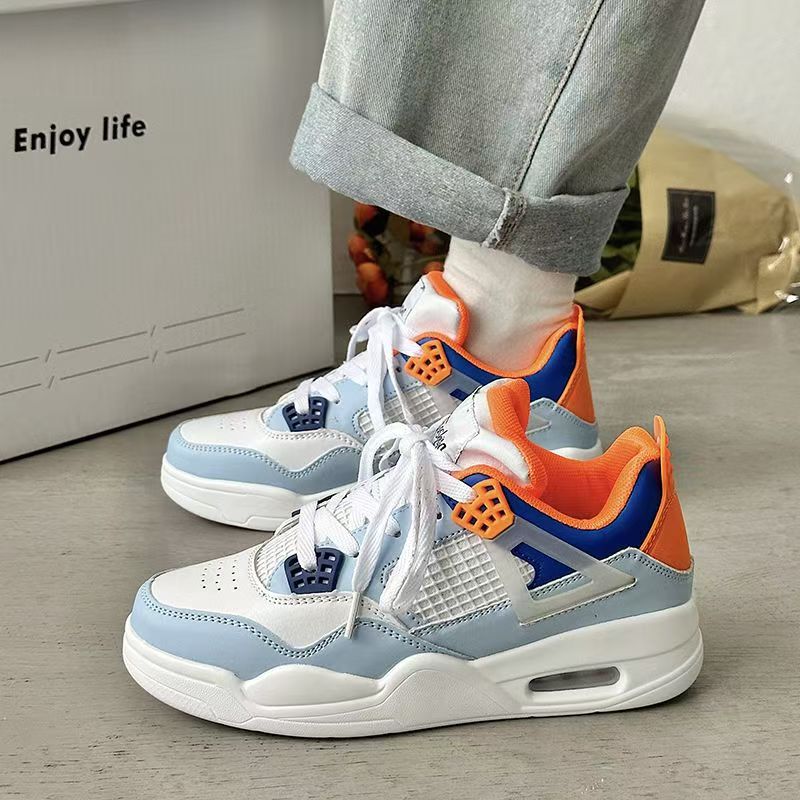 夏季2025新款百搭厚底增高小众原创男鞋气垫运动鞋子男老爹鞋