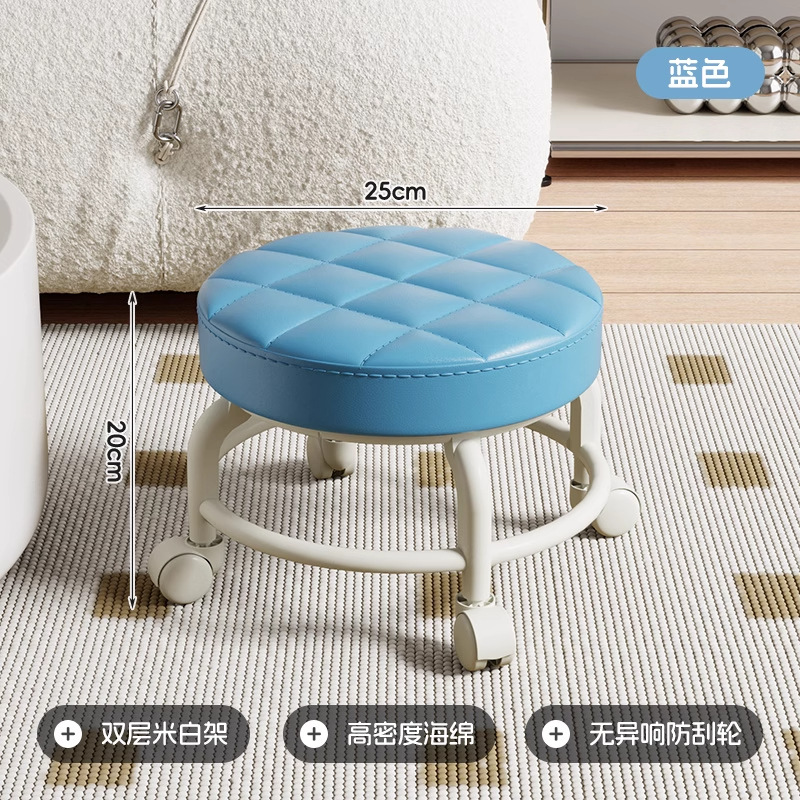 하늘색 [두꺼운 시트 쿠션] 이중 바닥 프레임 저소음 도르래 고품질 [업그레이드 된 두꺼운 시트 쿠션] 3 년 보증