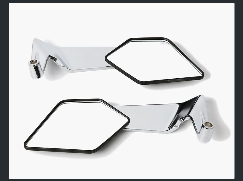 New Fixed-Wing Rearview Mirror, Foldable Large-View Motorcycle Rearview Mirror Suitable for Ninebot Electric Scooter
