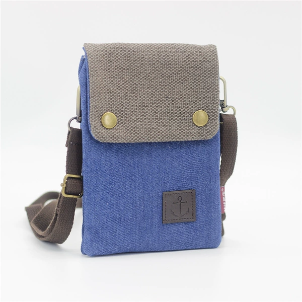 Dark blue mobile phone bag