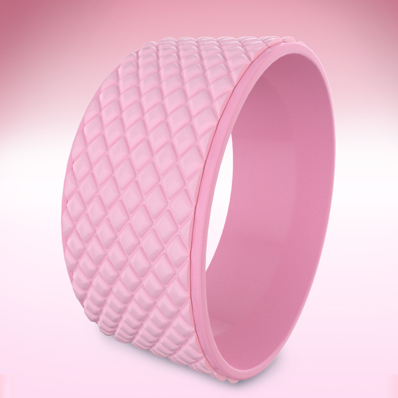 Rueda de yoga apertura trasera artefacto principiante rodillo de flexión trasera rueda de yoga anillo de yoga lumbar calmante fitness yoga pilates anillo