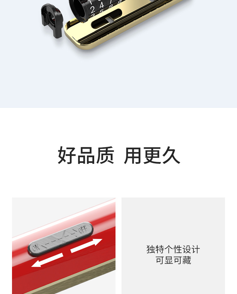 Temporary Parking Plate Creative Gift Printable Logo Moving License Plate Car Supplies Interior Wholesale Parking Number Plate