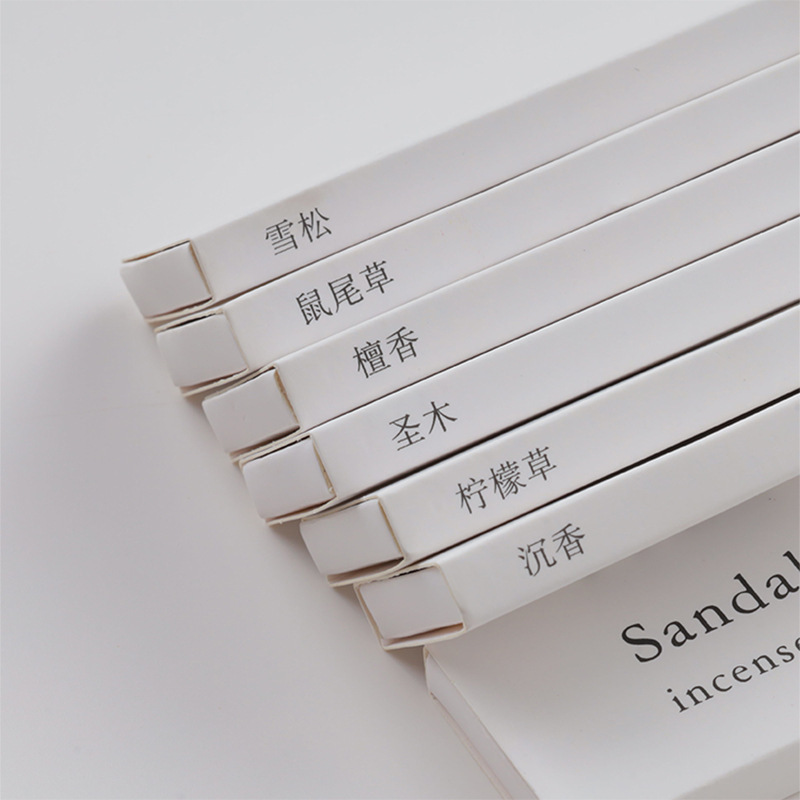 Jianchuang Woody Match Incense Holy Wood Sage Cedar Air Purification Hotel Travel Aromatherapy Incense Wholesale