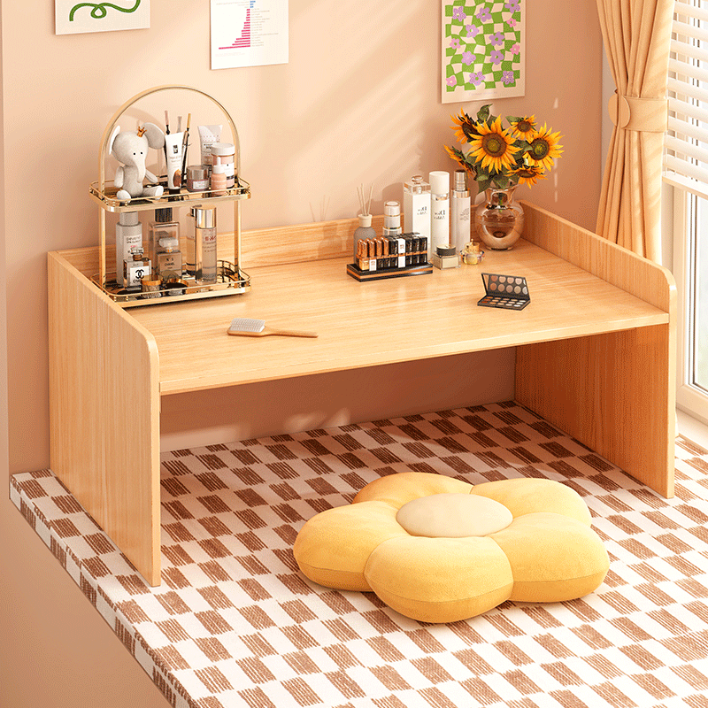 # Japanese Style Bay Window Small Table Tea Table Tatami Tea Table Kang Table Square Table Windowsill Low Table for Dinner Rural Wooden Floor
