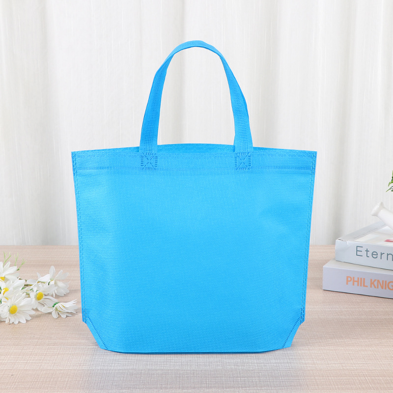 Bolsas de tela no tejida en blanco en stock, bolsas de tela no tejida portátiles, bolsas de prenda, logotipo de impresión image 19