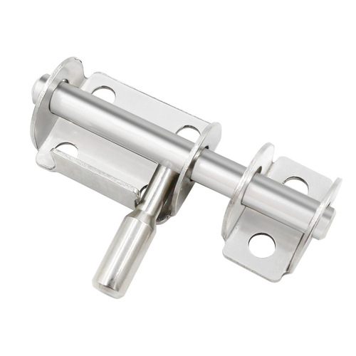 Thickened stainless steel latch door latch anti-theft door wooden door exposed latch bathroom latch lock door buckle door lock buckle