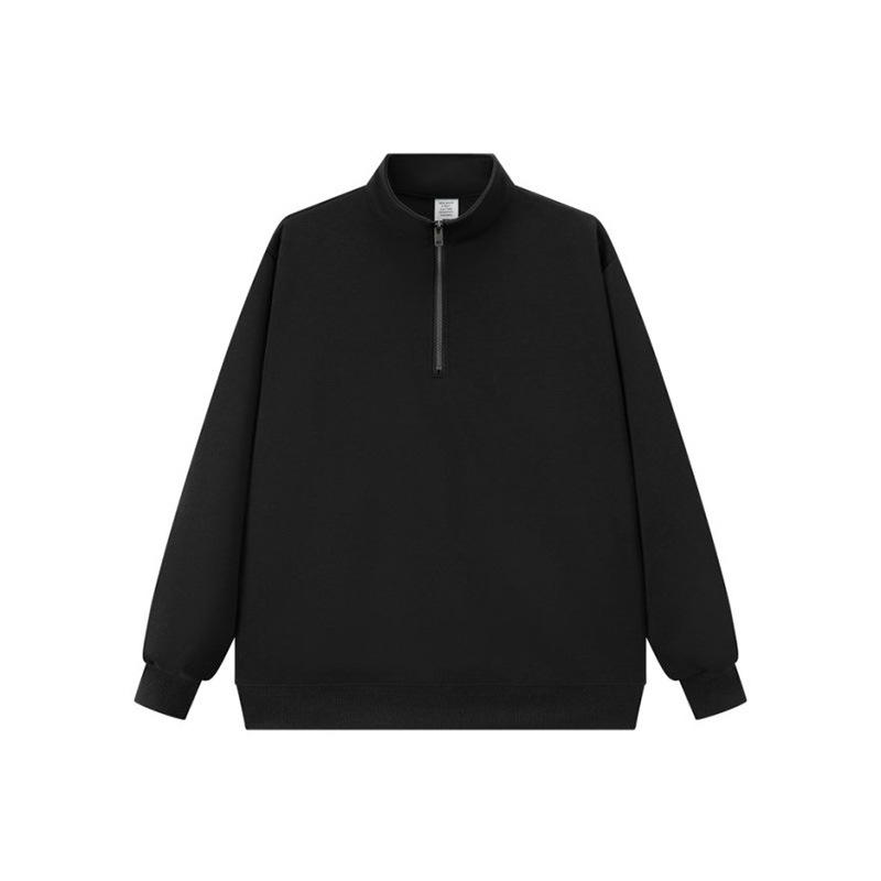春秋立领半拉链卫衣定制印logo企业员工活动文化衫长袖工作服订做|undefined