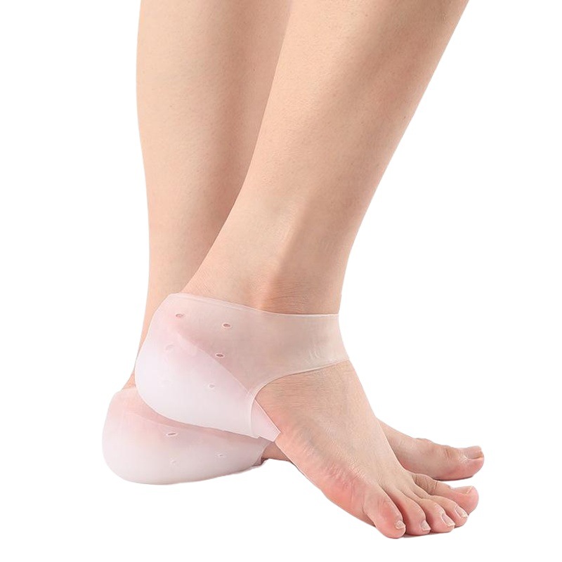 Desmontable invisible oculto zapatos de aumento de la altura plantilla almohadilla del talón media almohadilla transparente combinación biónica image 1