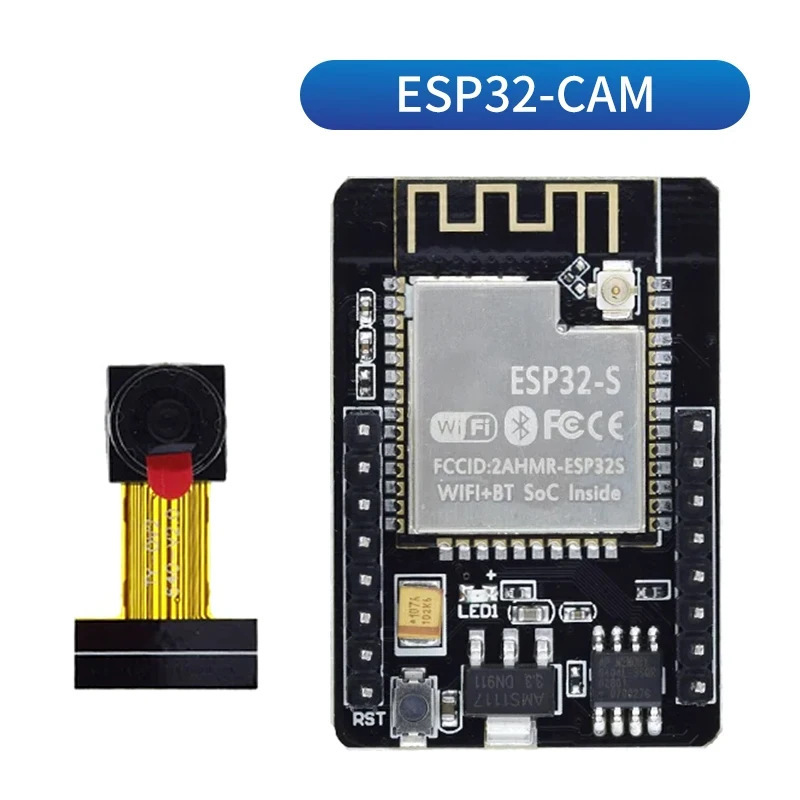 WiFi bluetoothモジュールESP32シリアル転送WiFi/カメラ/ESP32-CAM開発ボードテストボード|undefined