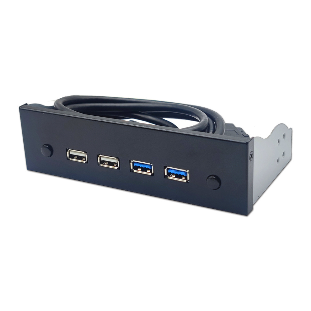 USB3.0+2.0����λ5.25�������ǰ��Ӳ�̵�Դָʾ����չ���19PIN