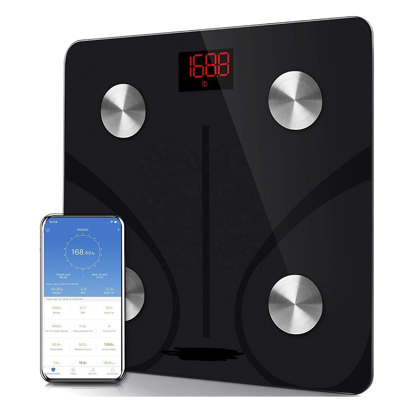 Inteligente Bluetooth cuerpo grasa escala hogar peso grasa Escala electrónica de carga del cuerpo escala universal al por mayor
