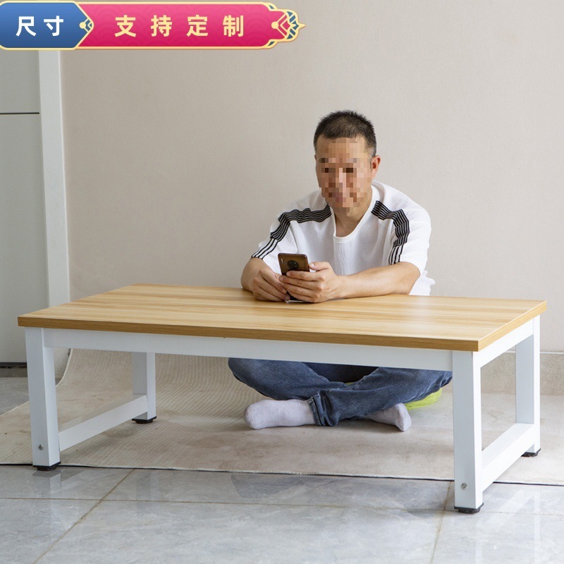 Short Coffee Table High Household Modern Simple Desktop Study Table Computer Desk Japanese Tatami Low Table Orderable Size