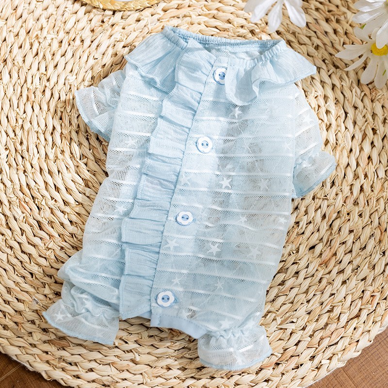 26 primavera y verano delgada cuatro patas abdominal abrigo abrigo abrigo abrigo pijama gato ropa de perro ropa de perros pequeños y medianos image 16