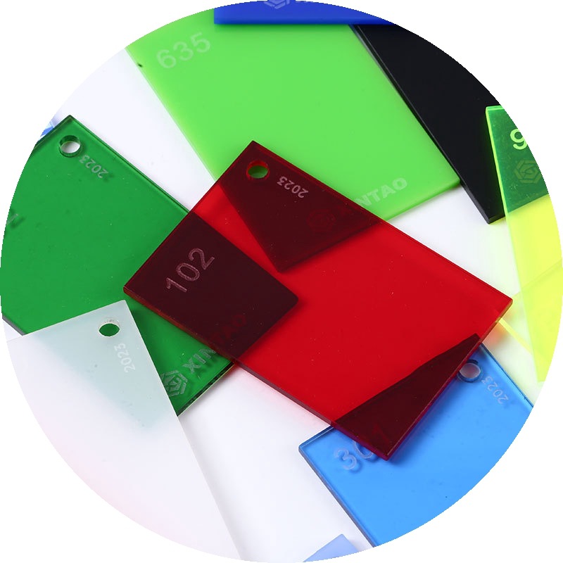 彩色亚克力板 雕刻热弯亚克力板加工UV印刷半透明有机玻璃板