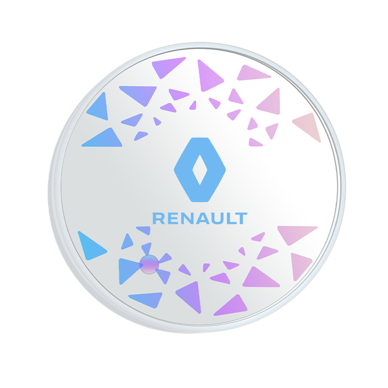 Aplicable a Renault ventana triangular luz de atmósfera inducción inteligente de automóvil iluminación decoración de color iluminado luz de atmósfera modificada