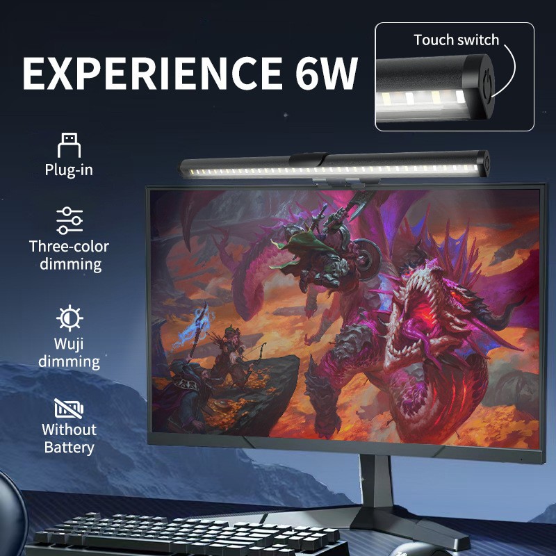 Lámpara de ambiente de escritorio de espejo de Melaleuca LED, luz de transmisión en vivo de deportes electrónicos, luz de fondo de captación inteligente Bluetooth, luz de noche, sala de estar, dormitorio