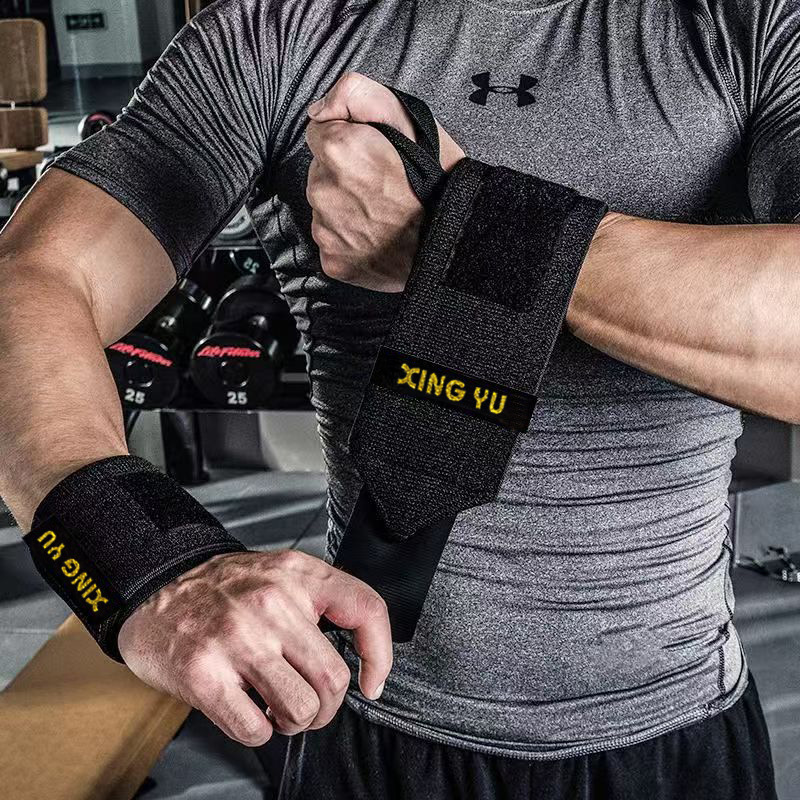 Sports Wristbands Wrapped with Bandages, Pressurized Wristbands, Special Weightlifting Wristbands, Fitness Protective Gear, Sports Protective Gear